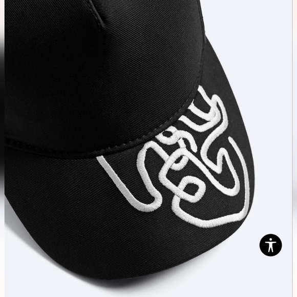 CAP WITH CONTRAST EMBROIDERY X SALVENTIUS - Picture 3 of 4